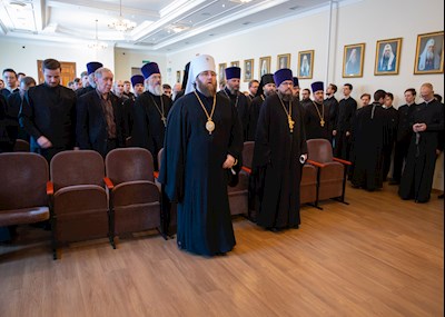 В Саратовской семинарии состоялся актовый день