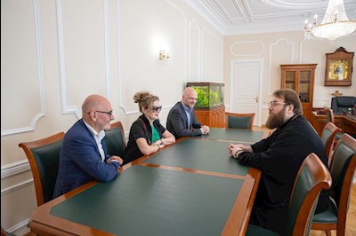Митрополит Игнатий провел встречи с благотворителями