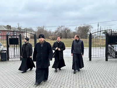 Митрополит Игнатий посетил Успенский храм г. Покровска