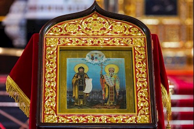 Митрополит Игнатий принял участие в Божественной литургии и торжествах в день тезоименитства Святейшего Патриарха Кирилла