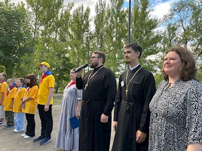 В лагере «Солнечный» прошло открытие третьей смены