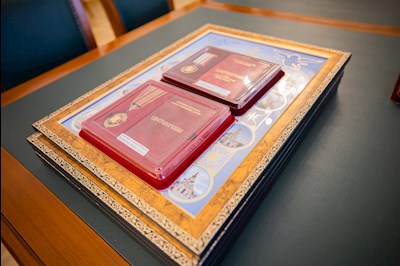 Митрополит Игнатий наградил сотрудников ГИБДД