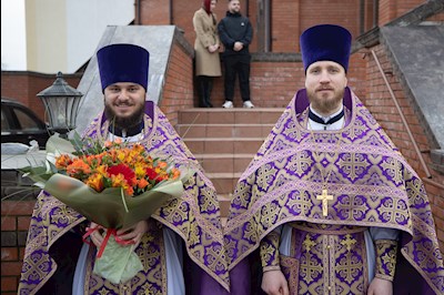 Митрополит Игнатий совершил Божественную литургию в храме преподобного Сергия Радонежского г. Саратова