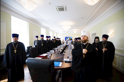 Митрополит Игнатий возглавил расширенное заседание Епархиального совета