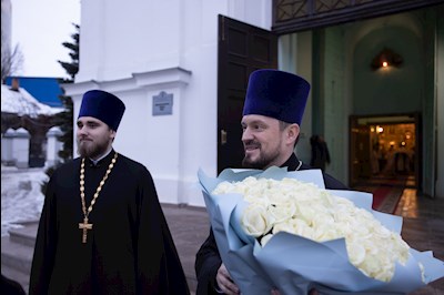 Митрополит Игнатий совершил всенощное бдение в Духосошественском соборе г. Саратова
