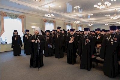 Состоялось ежегодное Епархиальное собрание духовенства