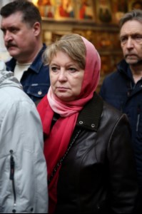 Божественная литургия и панихида в храме во имя святителя и чудотворца Николая на Елшанском кладбище г.Саратова