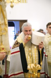 Всенощное бдение в храме во имя апостола и евангелиста Иоанна Богослова г.Саратова