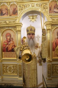 Божественная литургия в храме святителя Иоанна Златоуста в п. Зональный г.Саратова