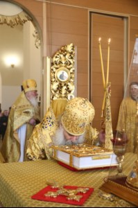 Божественная литургия и вечерня с чином прощения в Свято-Троицком кафедральном соборе г. Вольска