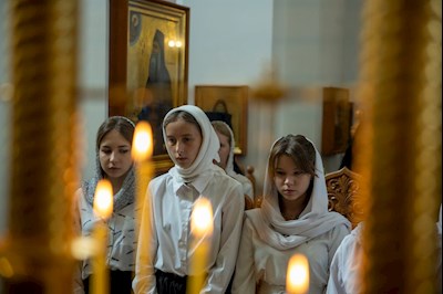 Митрополит Игнатий совершил Божественную литургию в Свято-Алексиевском женском монастыре г. Саратова