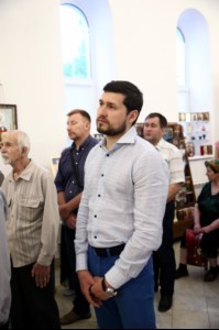 Всенощное бдение в храме во имя апостола и евангелиста Иоанна Богослова г.Саратова