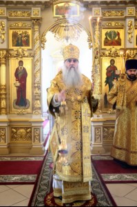 Божественная литургия и вечерня с чином прощения в Свято-Троицком кафедральном соборе г. Вольска