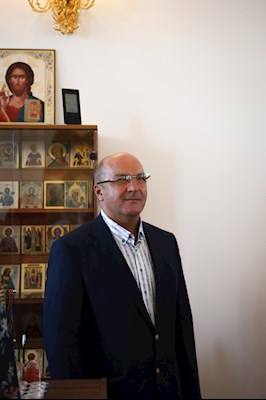 Божественная литургия в храме новомучеников и исповедников Саратовских г. Саратова