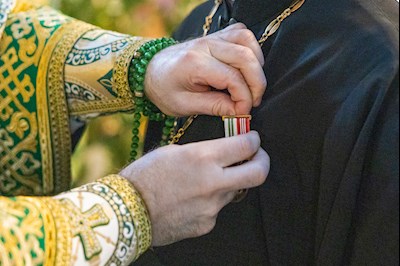 Митрополит Игнатий совершил Божественную литургию в Духосошественском соборе г. Саратова