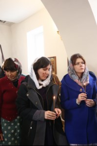 Великое освящение храма святой великомученицы Екатерины г. Саратова и Божественная литургия в новоосвященном храме