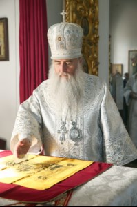 Божественная литургия в храме во имя Архангела Михаила с. Михайловка Саратовского района