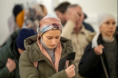 Встреча ковчега с мощами мученицы Татианы