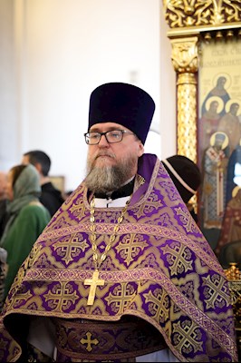 Литургия святителя Василия Великого в Георгиевском храме г. Саратова