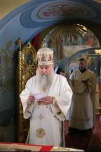 Крещальная литургия в Свято-Троицком кафедральном соборе г.Саратова