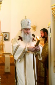Великое освящение храма в честь святого благоверного князя Михаила Черниговского и боярина его Феодора г. Саратова