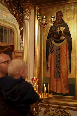 Встреча мощей великомученика Георгия Победоносца