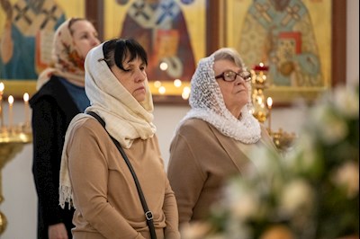 Встреча ковчега с мощами мученицы Татианы
