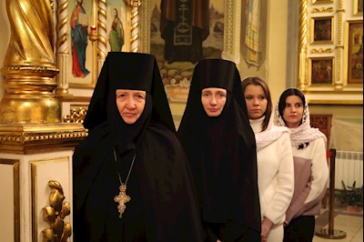 Великая рождественская вечерня в Покровском соборе г. Саратова