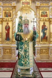 Божественная литургия и Великая вечерня в Свято-Троицком соборе Вольска