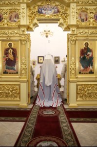 Всенощное бдение в храме во имя апостола и евангелиста Иоанна Богослова г.Саратова