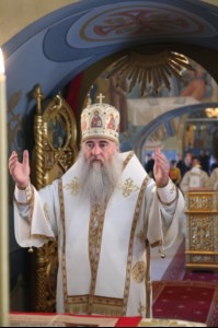 Крещальная литургия в Свято-Троицком кафедральном соборе г.Саратова