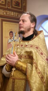 Божественная литургия в храме в честь иконы Божией Матери «Скоропослушница» г. Шиханы Вольского района