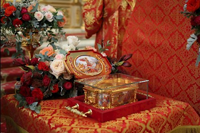 Встреча мощей великомученика Георгия Победоносца