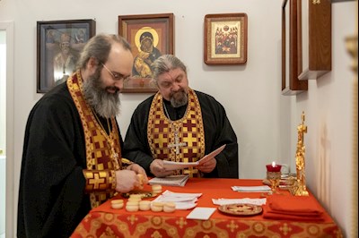 Встреча ковчега с мощами мученицы Татианы