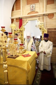 Всенощное бдение в храме во имя апостола и евангелиста Иоанна Богослова г.Саратова