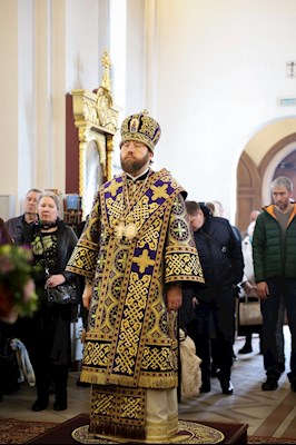Литургия святителя Василия Великого в Георгиевском храме г. Саратова