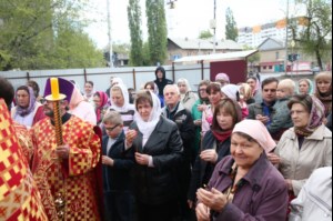 Великое освящение храма святой великомученицы Екатерины г. Саратова и Божественная литургия в новоосвященном храме