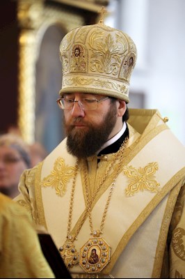 Митрополит Игнатий совершил Литургию в храме великомученика Георгия Победоносца г. Саратова