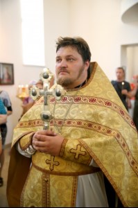 Великое освящение храма в честь святого благоверного князя Михаила Черниговского и боярина его Феодора г. Саратова