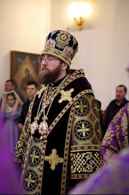 Литургия Преждеосвященных Даров в Свято-Алексиевском женском монастыре г. Саратова