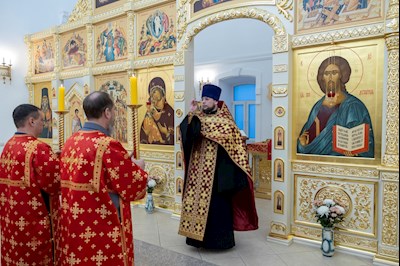 Встреча ковчега с мощами мученицы Татианы