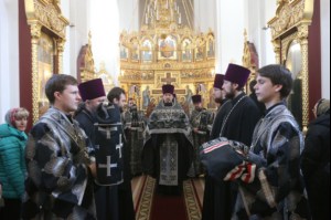 Пассия в храме во имя святого великомученика Георгия Победоносца г.Саратова