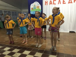 Закрытие первой смены лагеря «Солнечный»