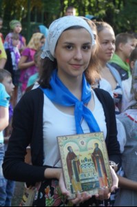 В «Солнечном» прошел крестный ход