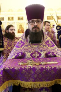 Всенощное бдение на Архиерейском подворье – храме во имя преподобного Серафима Саровского г.Саратова