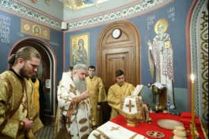Божественная литургия в Свято-Троицком кафедральном соборе г.Саратова