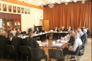 Митрополит Лонгин принял участие в общем собрании членов Издательского Совета Русской Православной Церкви