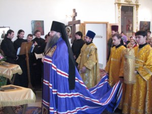 Божественная литургия в храме во имя Святого Пророка Божия Илии г. Саратова