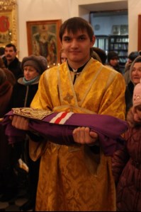 Всенощное бдение в храме во имя святого благоверного великого князя Александра Невского г. Ртищево