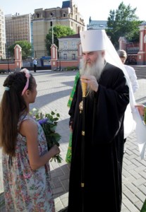 Всенощное бдение в Свято-Троицком кафедральном соборе г. Саратова